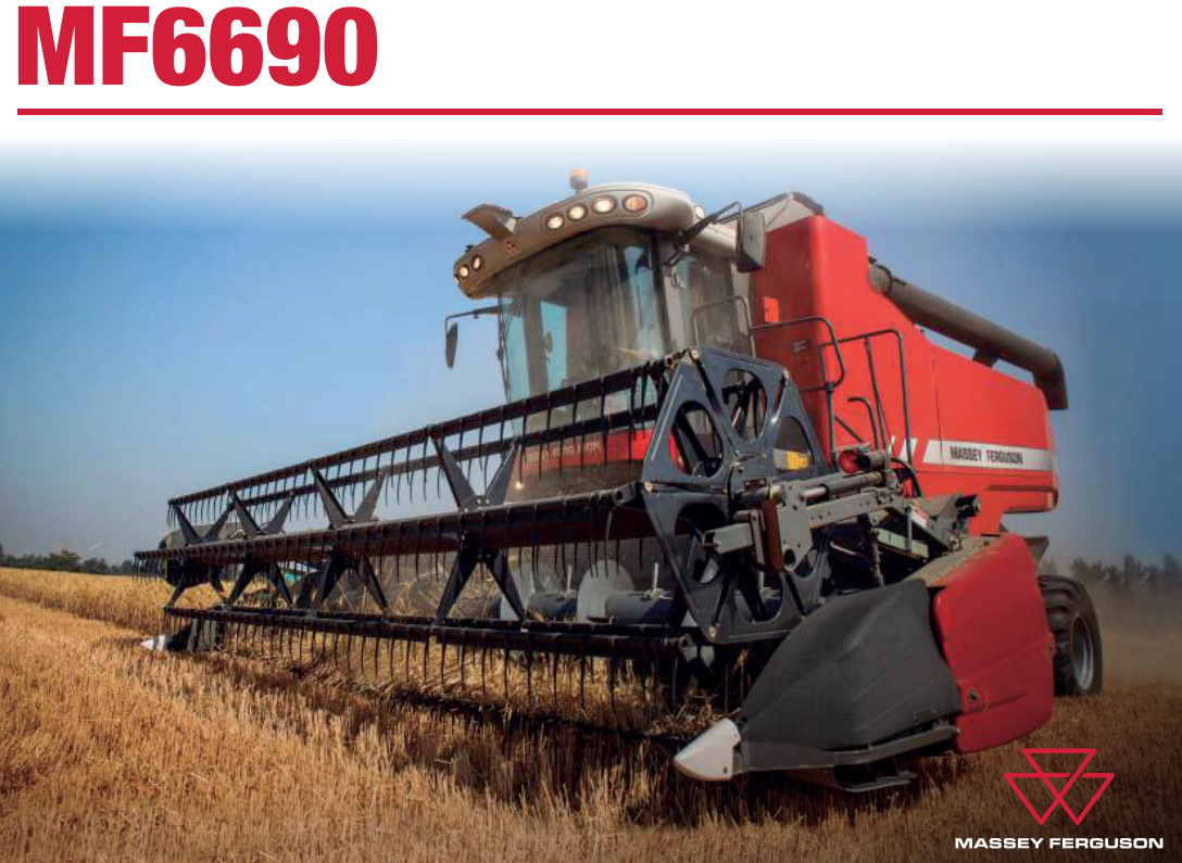 Cosechadora MF6690